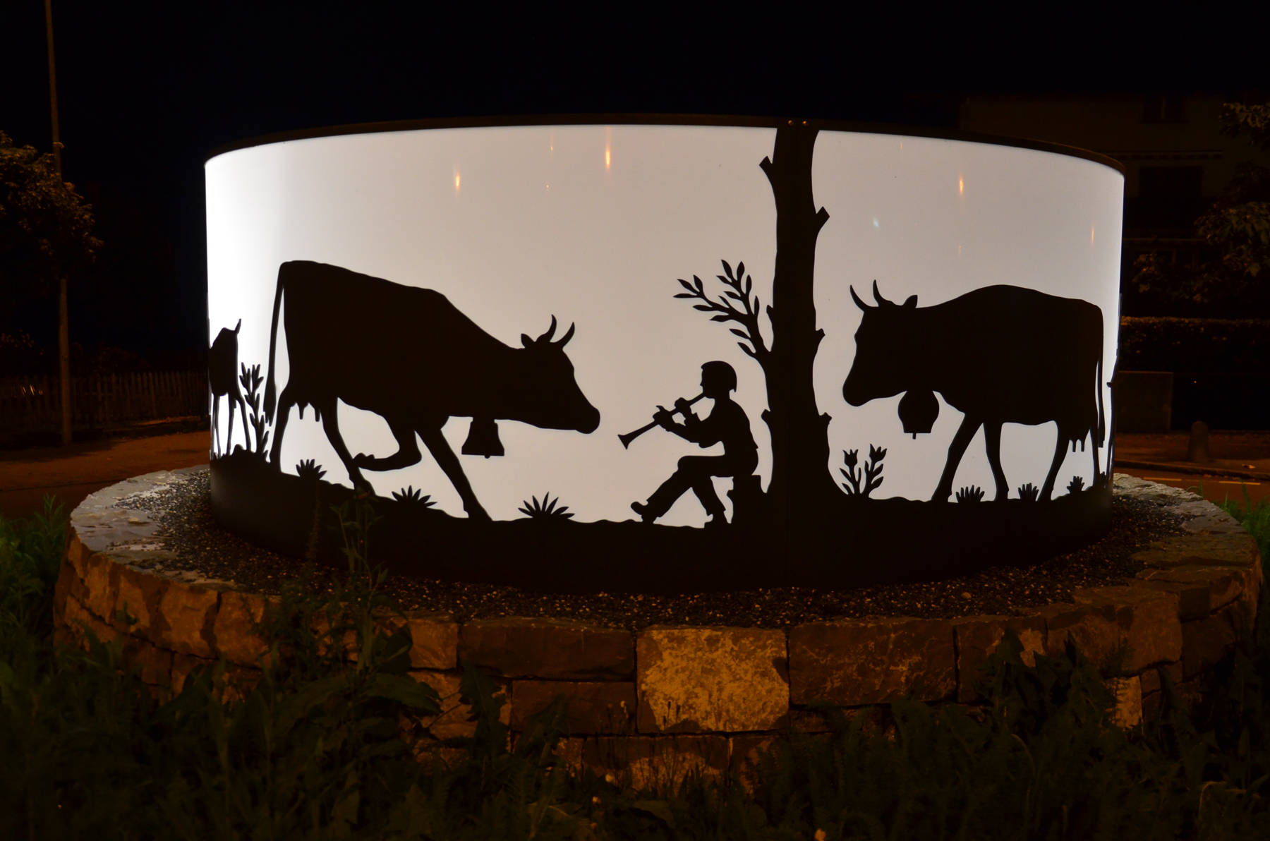 Kreiselkunstwerk Zweisimmen